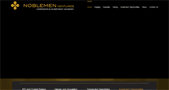 Desktop Screenshot of noblemenventures.com